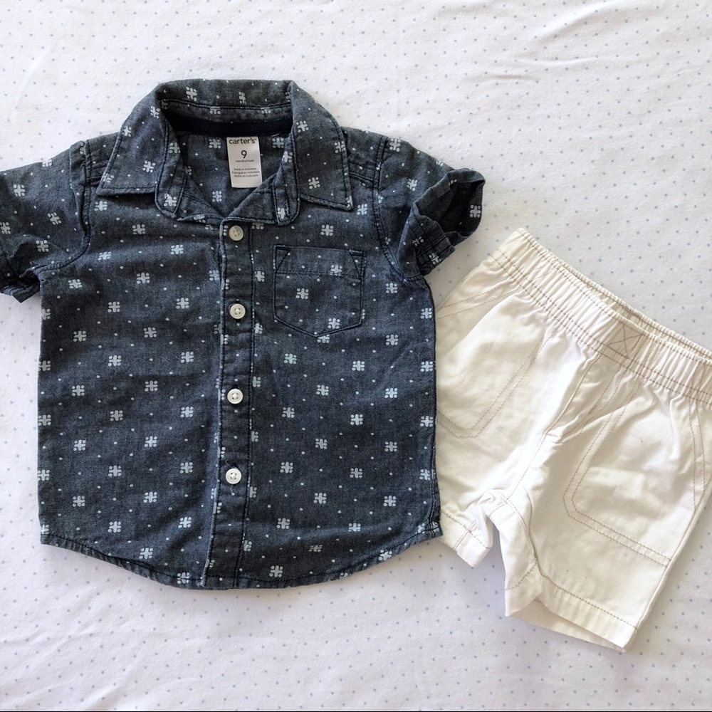 Spring Summer Easter Outfit for Baby Boy 9m